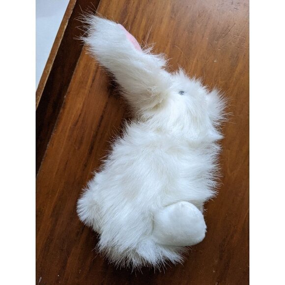 applause Fuzzies bunny Rabbit  Touch of Spring plush toy white pink 7.5  in - Picture 2 of 14